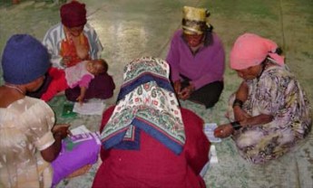 Participants à une formation PRH en Papouasie-Nouvelle Guinée