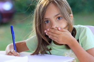 j'ai oublié de faire mes devoirs !