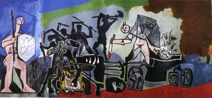 la guerre et la paix picasso