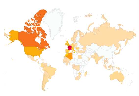 visiteurs du blog 2 ans